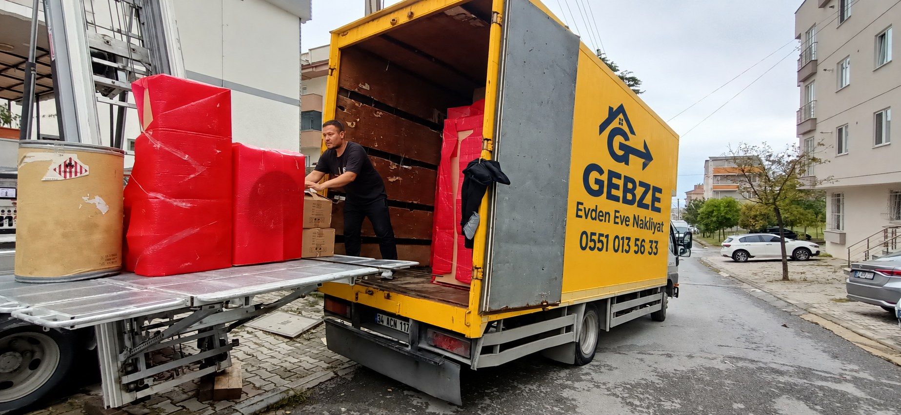 Uzak mesafeli taşınma için yolculuk