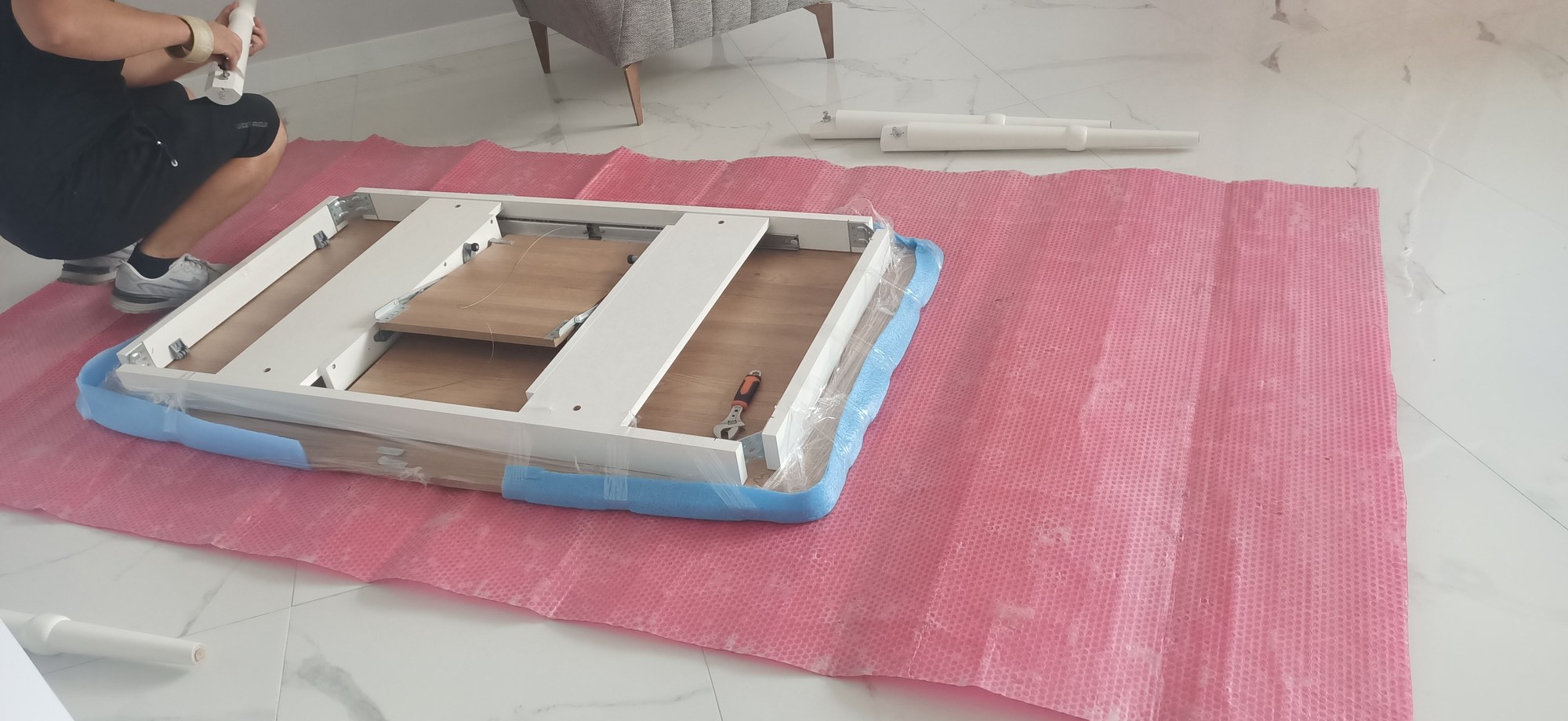 Mobilya sökümü ve koruma hazırlığı